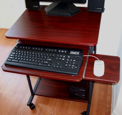 5806 computer desk with mouse tray