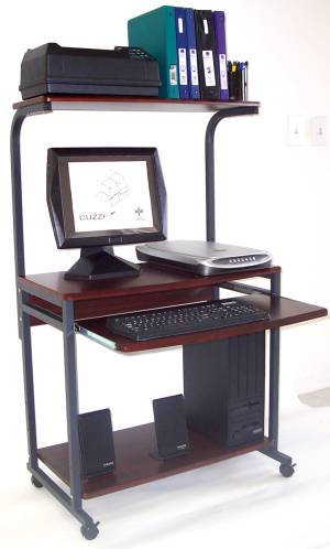 STS5806 24 Compact computer desk laptop desk for small spaces, bedroom,  dorm, home office – Oceanpointe Distributors Corporation