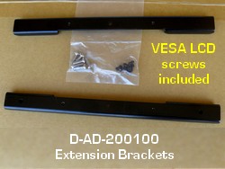 VESA 200x100 adapter plate extender interphase
